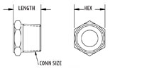 Porous Metal Breather-Vent Male